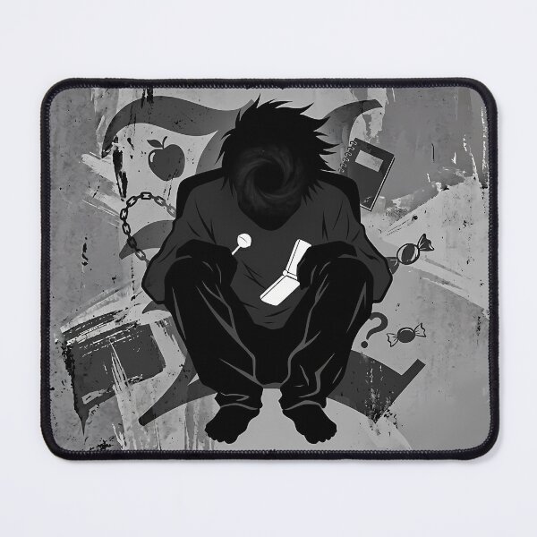 Item preview, Grunge Detective Silhouette - Dark Psychological Anime Art designed and sold by MugenAnime.