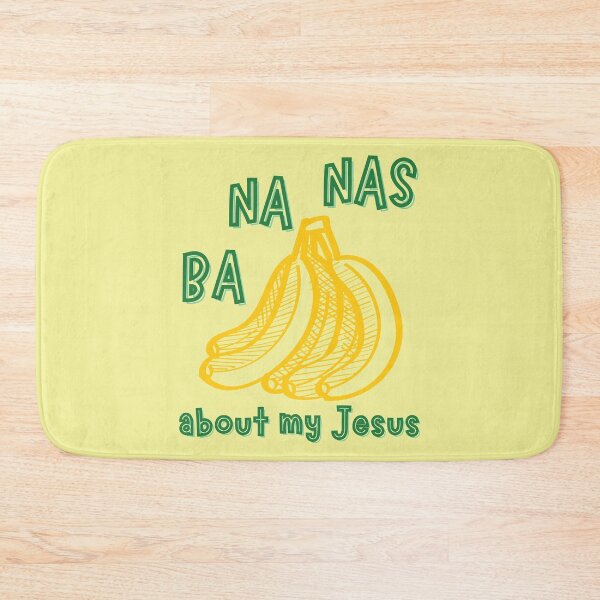 Item preview, Bananas About My Jesus, Child of God, Faith, Banana, Green and Yellow designed and sold by Forevermore.