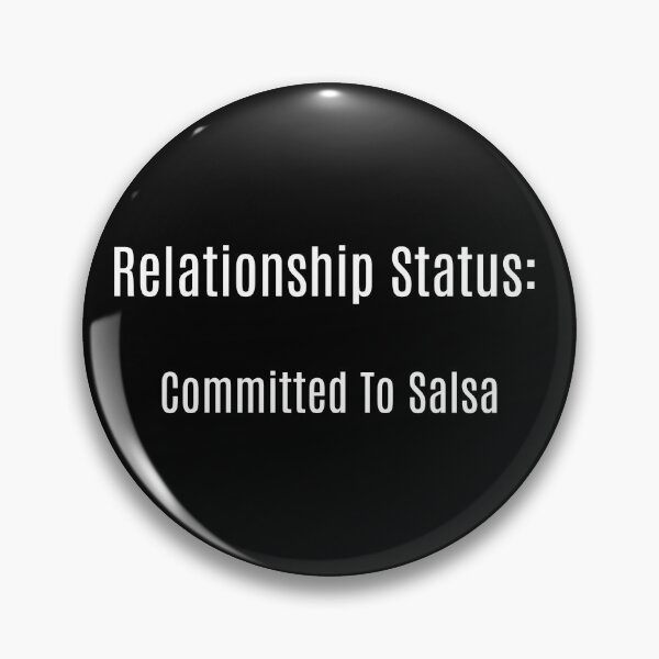 Item preview, Relationship Status: Committed to Salsa designed and sold by Origaminimal.