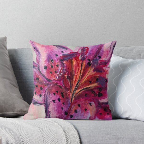 Item preview, Pink Stargazer Lily designed and sold by FearlessPaints.