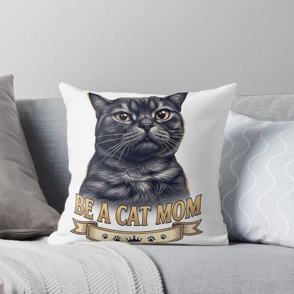 Item preview, Regal Gold Laurel Cat Mom Graphic Art designed and sold by Studio-Giroflee.