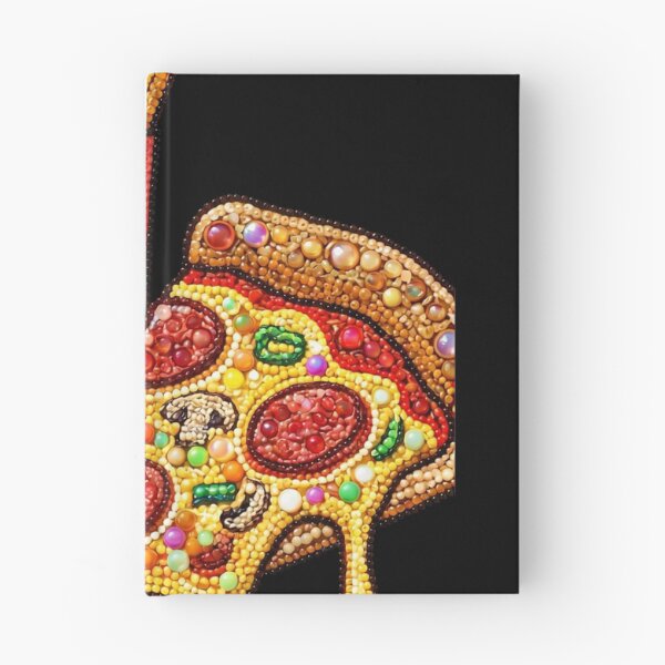 Item preview, 3D Perler Bead Fast Food Pizza and Crispy Fries Pop Art designed and sold by Rahaf-shop9.
