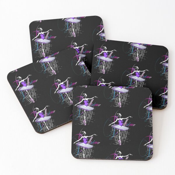 Item preview, Colorful Ballerina Woodcut Engraving Art designed and sold by AXENT Designs.
