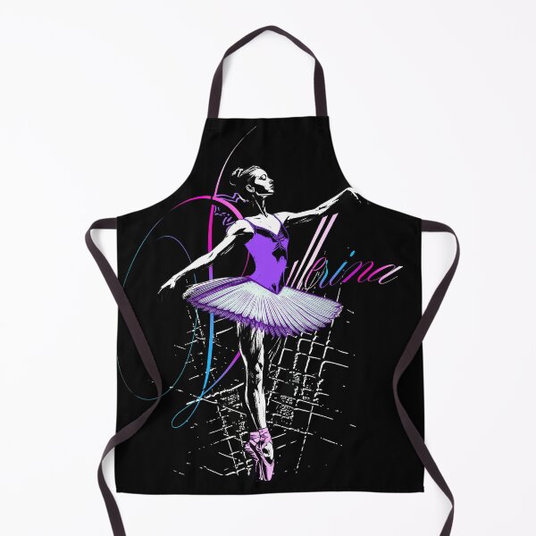 Item preview, Colorful Ballerina Woodcut Engraving Art designed and sold by AXENT Designs.