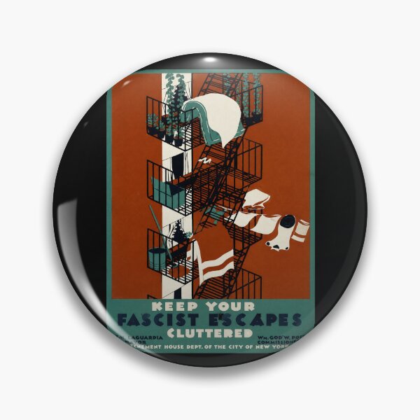 Item preview, Fascist escape routes designed and sold by Antifascist.