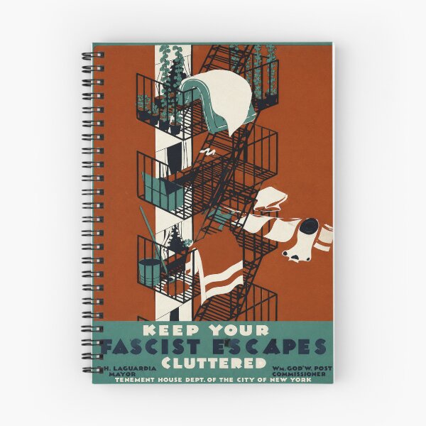 Item preview, Fascist escape routes designed and sold by Antifascist.