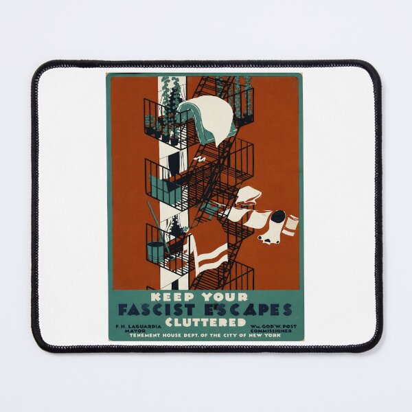 Item preview, Fascist escape routes designed and sold by Antifascist.