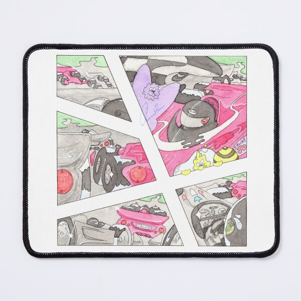 Item preview, the pink racer designed and sold by Lilinkdino.