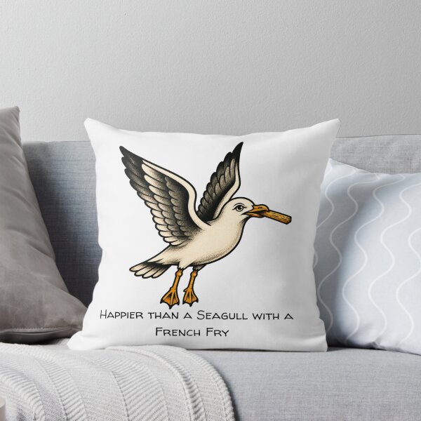 Item preview, Happy Seagull designed and sold by PNWSiren.