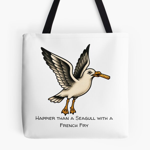Item preview, Happy Seagull designed and sold by PNWSiren.