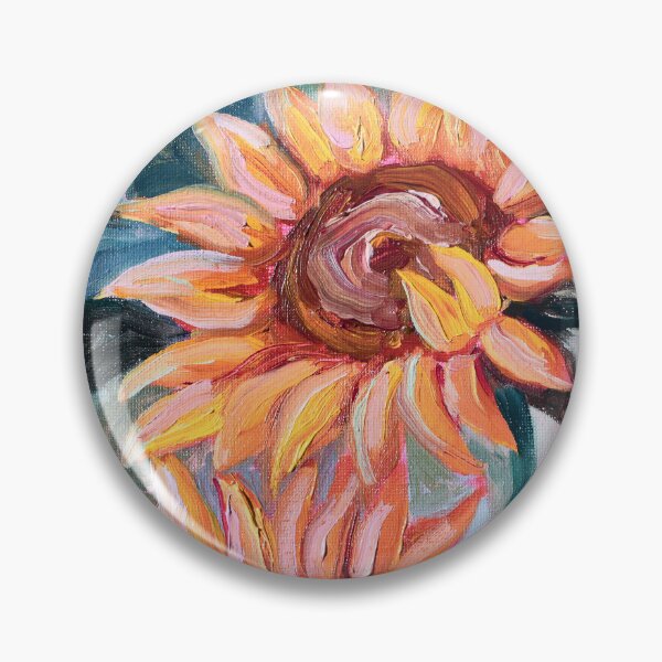 Item preview, Sunflower Oil Painting designed and sold by FearlessPaints.