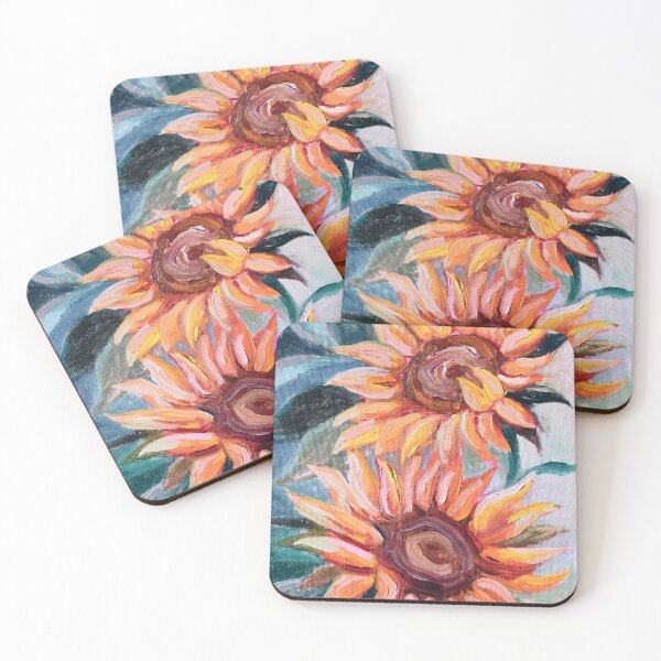 Item preview, Sunflower Oil Painting designed and sold by FearlessPaints.