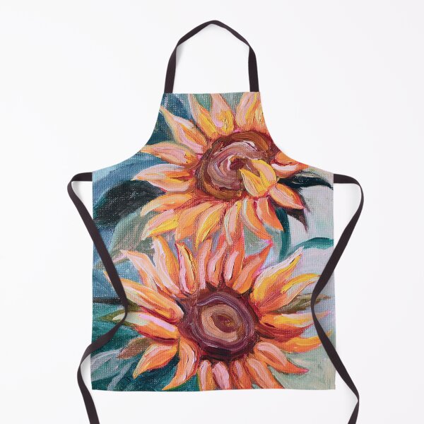 Item preview, Sunflower Oil Painting designed and sold by FearlessPaints.