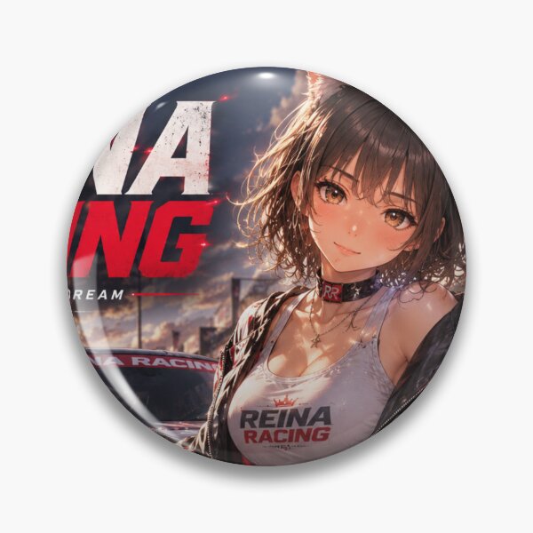 Item preview, REINA RACING - Chase Your Dream | Anime Racing Girl & Sports Car designed and sold by RinaWorksJP.