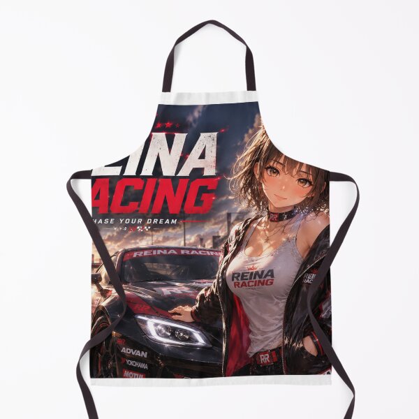 Item preview, REINA RACING - Chase Your Dream | Anime Racing Girl & Sports Car designed and sold by RinaWorksJP.