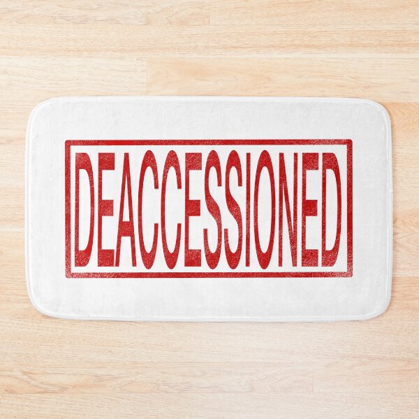 Item preview, DEACCESSIONED Stamp  designed and sold by VampCandyDesign.