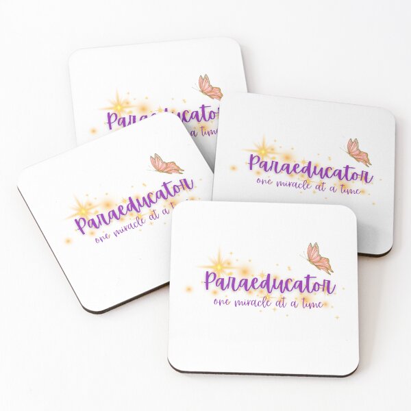 Item preview, Para educator.  One Miracle at a Time.  Paraprofessional.  Gift for a Para. designed and sold by ShrimpAndGrits.