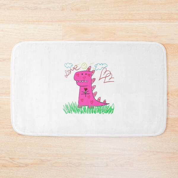 Item preview, pink dinosaur  designed and sold by Kasia1987t.