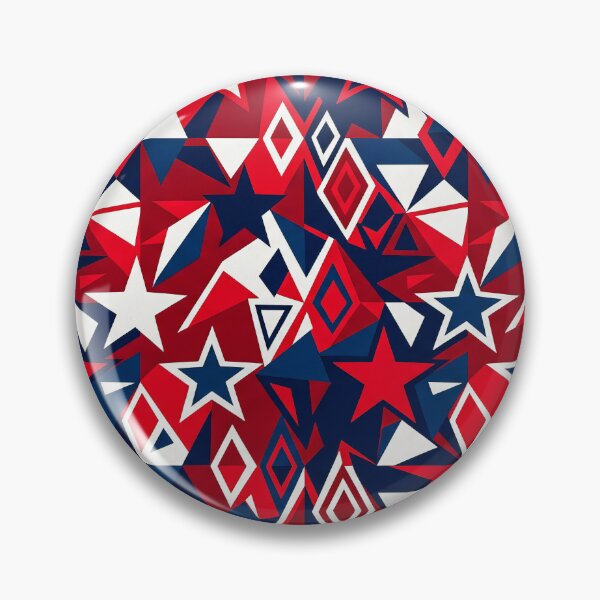 Item preview, Geometric Stars Kaleidoscope Bold Pattern designed and sold by Rhondajanda.
