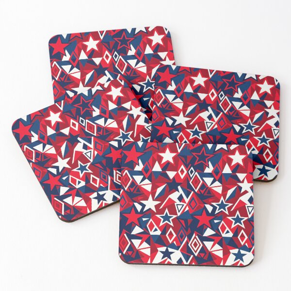 Item preview, Geometric Stars Kaleidoscope Bold Pattern designed and sold by Rhondajanda.