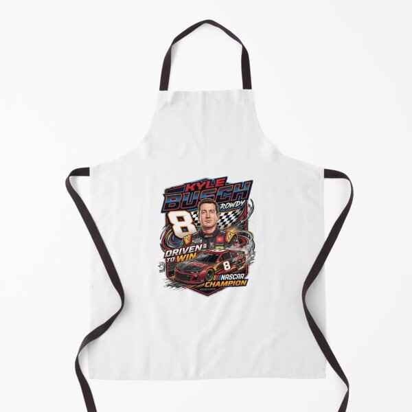 Item preview, Kyle Busch Rowdy Championship Driver Racing Fan Design designed and sold by Art Wave Studio.