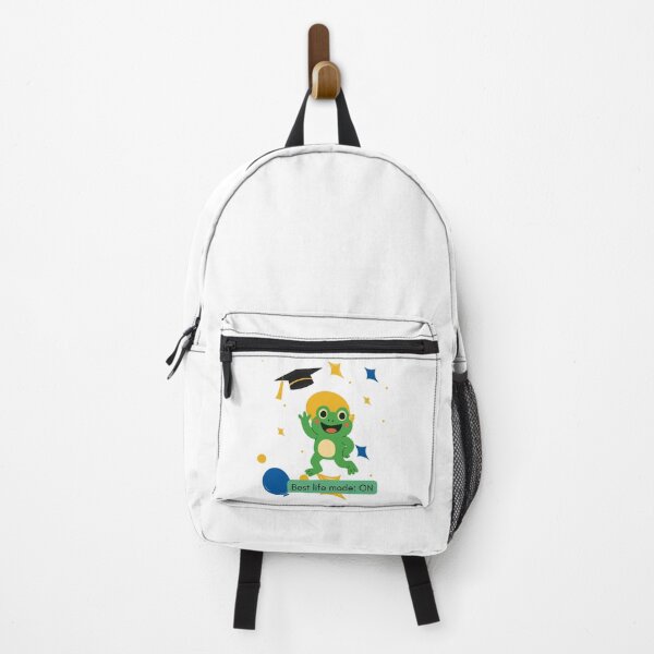 Item preview, Best Life Mode On Graduation Frog with Balloons | Cute Motivational Animal Design designed and sold by ChooseAndPrint.