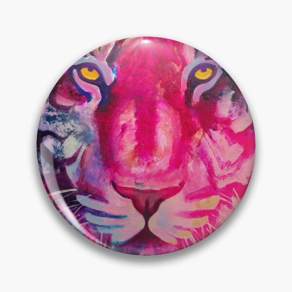 Item preview, Vibrant Pink Tiger designed and sold by FearlessPaints.