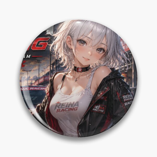 Item preview, REINA RACING Silver Edition - Chase Your Dream | Anime Motorsport Queen designed and sold by RinaWorksJP.