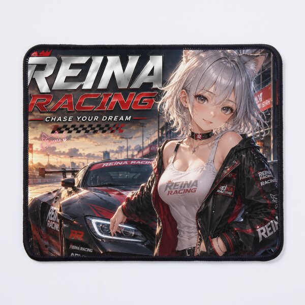 Item preview, REINA RACING Silver Edition - Chase Your Dream | Anime Motorsport Queen designed and sold by RinaWorksJP.