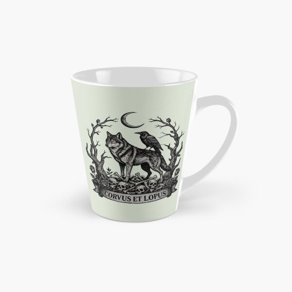 Item preview, Lupus Noctis - Gothic Wolf Howling at Moon Dark Art designed and sold by GoGreenlove.