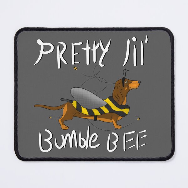 Item preview, Pretty Lil bumble bee dachshund  designed and sold by DawnCatcher20.
