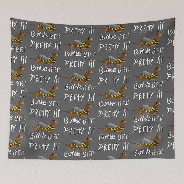 Item preview, Pretty Lil bumble bee dachshund  designed and sold by DawnCatcher20.