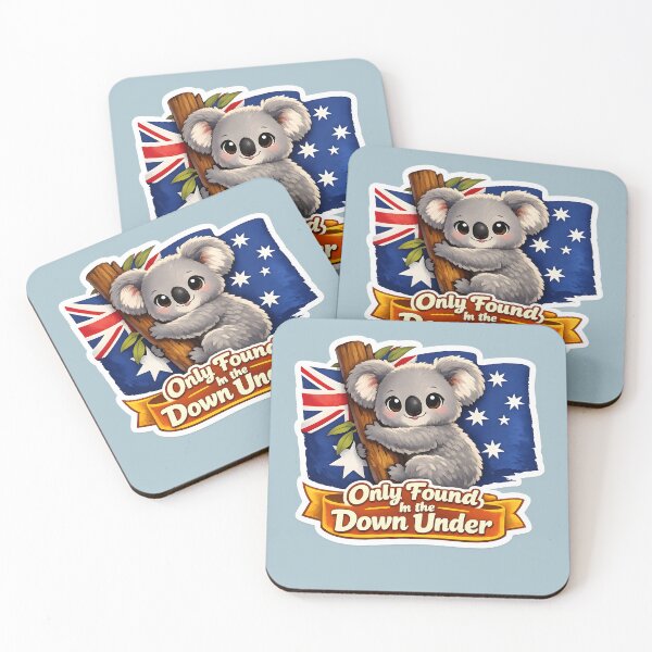 Item preview, Cute Koala Hugging Tree – Only Found In The Down Under | Australia Wildlife Design designed and sold by RockyLambda.