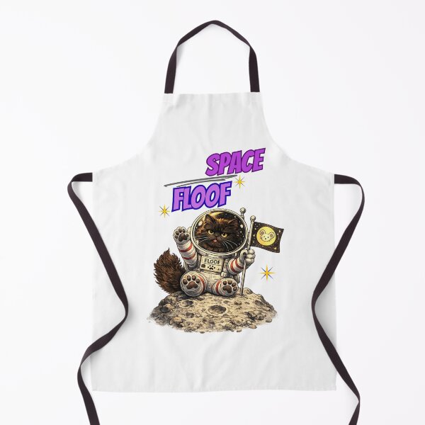 Item preview, Space Floof – Astronaut Cat on the Moon designed and sold by lumar23.