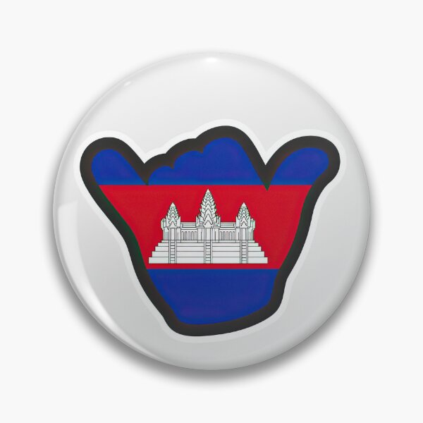 Item preview, Cambodia Shaka Flag designed and sold by ShakaLife.org.