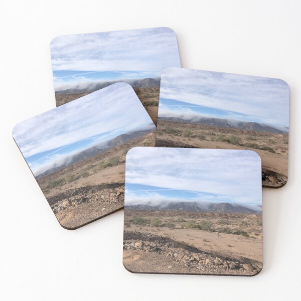 Item preview, Flowing fog near Yuma Arizona designed and sold by Neka Designs Arizona.