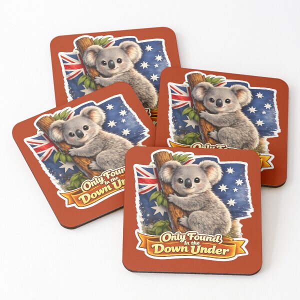 Item preview, Koala Hugging Tree – Only Found In The Down Under | Australia Wildlife Design designed and sold by RockyLambda.