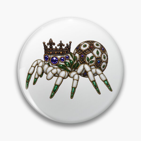 Item preview, Heather, the Glass Spider designed and sold by Sapphire Spider Innovations.
