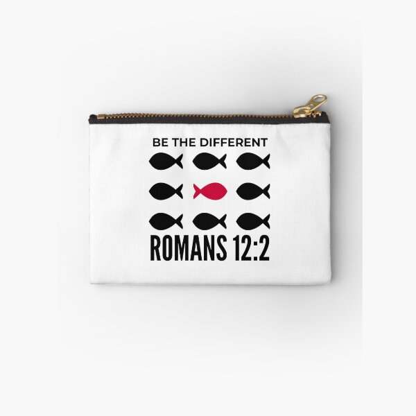 Item preview, Be The Different – Romans 12:2 Christian Faith Typography Design designed and sold by MoriaStore.