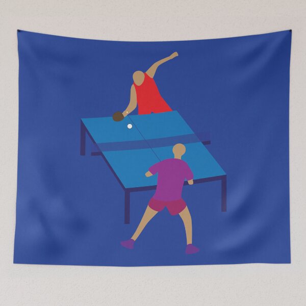 Item preview, Table Tennis Players designed and sold by ROSE ANN BANILAR.