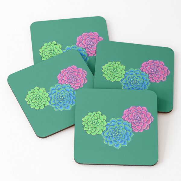 Item preview, Multicolor Succulent Trio designed and sold by GDiEDesigns.
