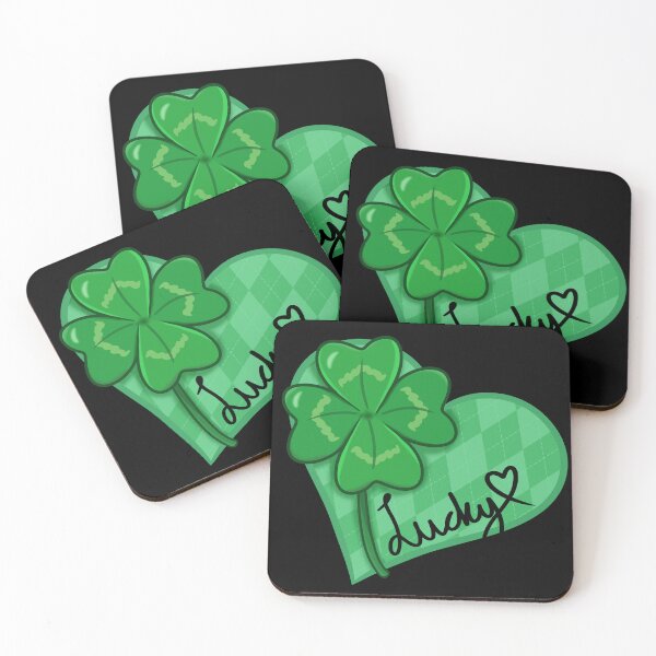Item preview, Lucky 4 Leaf Clover | St Patricks Day designed and sold by LozzyPandaPop.