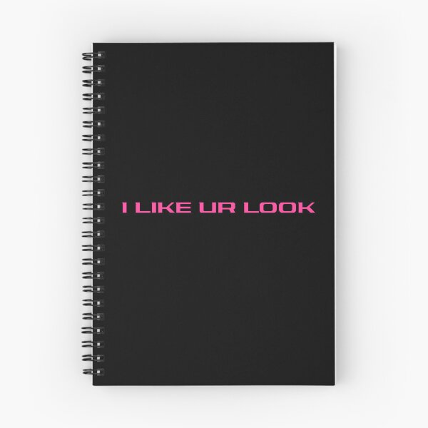 Item preview, i like ur look (pink) designed and sold by dyldesignz.