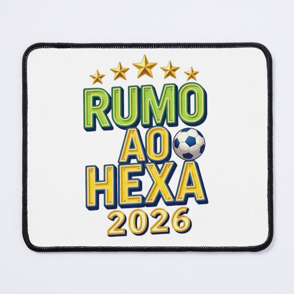 Item preview, Rumo ao Hexa Brazil Football 2026 Supporters designed and sold by lmartes.