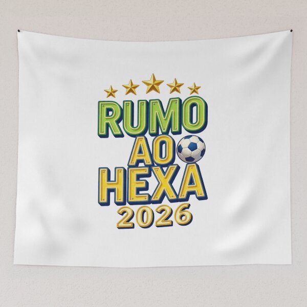 Item preview, Rumo ao Hexa Brazil Football 2026 Supporters designed and sold by lmartes.