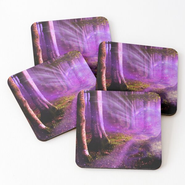 Item preview, Mystic Passage | Enchanted Purple Forest Portal designed and sold by IGLCreative.