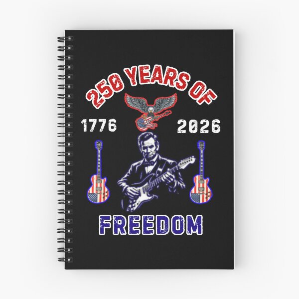 Item preview, Abraham Lincoln Playing Guitar 4th July 250 Years Of Freedom  designed and sold by WoodburyLake.