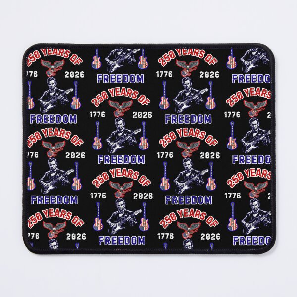 Item preview, Abraham Lincoln Playing Guitar 4th July 250 Years Of Freedom designed and sold by WoodburyLake.