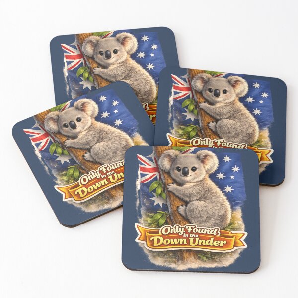 Item preview, Chill Koala Hugging Tree – Only Found In The Down Under | Australia Wildlife Design designed and sold by RockyLambda.