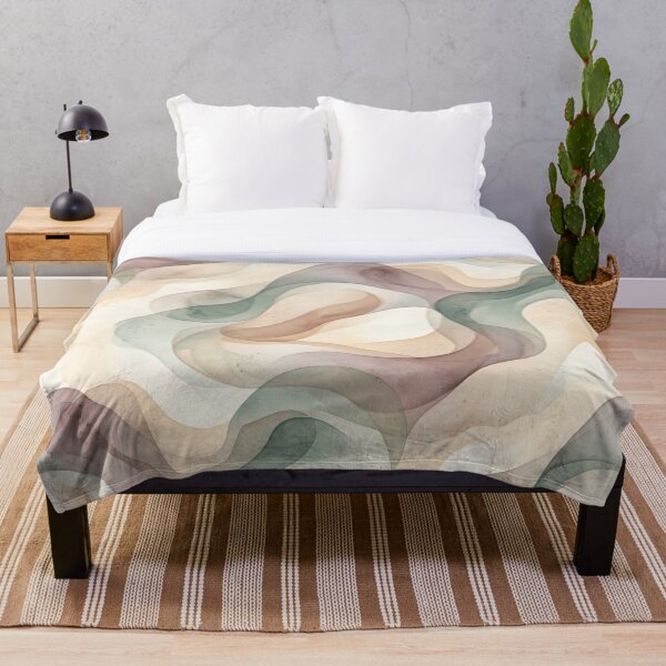 Artikelvorschau, Shaped by Water – Organic Abstract Pattern entworfen und verkauft von MoonwoodStudio.